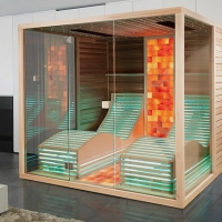 Design Bio Sauna mit Relaxliege, Biosauna von iSauna