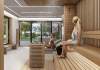 individueller Sauna Wellness Bereich 