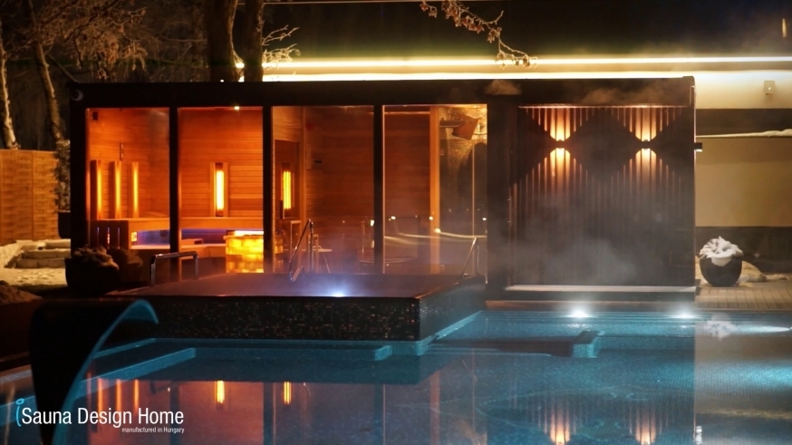 Sauna, Saunahaus-Inspirationen, kreative Lösungen - iSauna Design Home